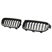 Calandre BMW Série 3 F30 F31 F35 Noir 2012-2019 - vue rapprochée 2 - Becquet Voiture