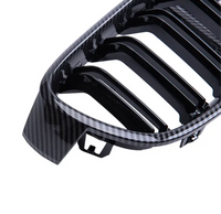 Calandre BMW Série 3 F30 F31 - vue rapprochée - Becquet Voiture
