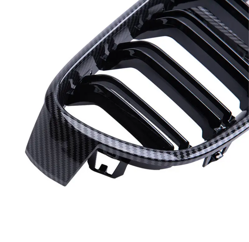 Calandre BMW Série 3 F30 F31 - vue rapprochée - Becquet Voiture