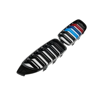 Calandre BMW Série 4 F32 type M4 - vue de profil 2 - Becquet Voiture