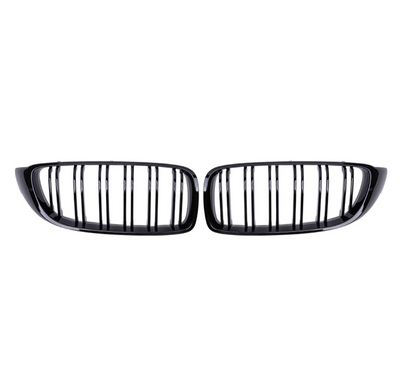 Calandre BMW Série 4 F32 type M4 - vue de trois-quarts - Becquet Voiture