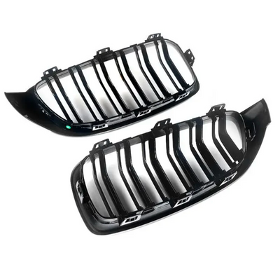 Calandre BMW Série 4 F32 type M4 - vue rapprochée - Becquet Voiture