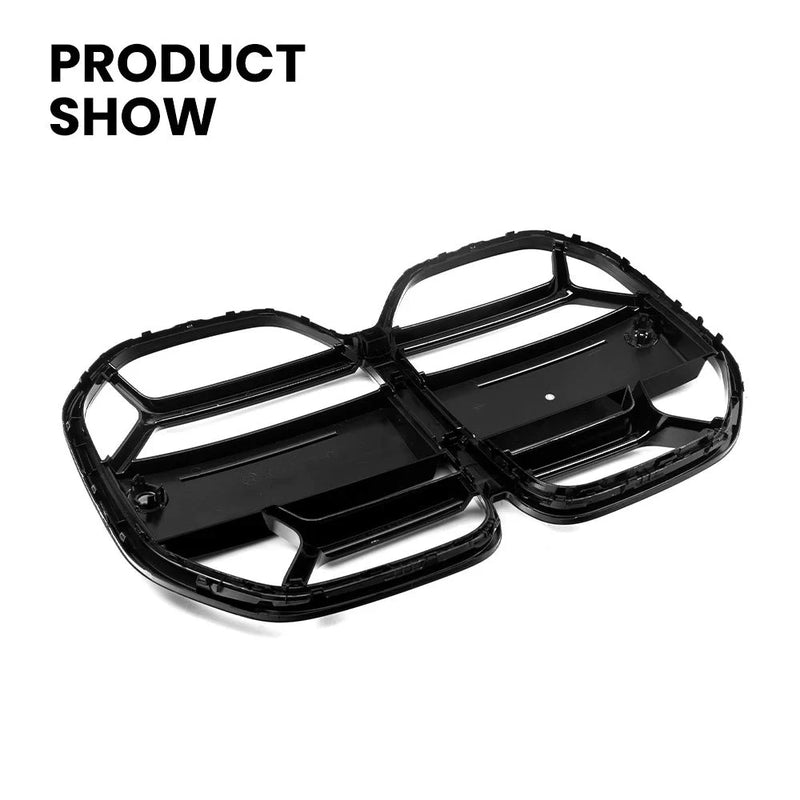 Calandre BMW Série 4 G22 G23 CS Noir Brillant 2021 - packshot studio - Becquet Voiture