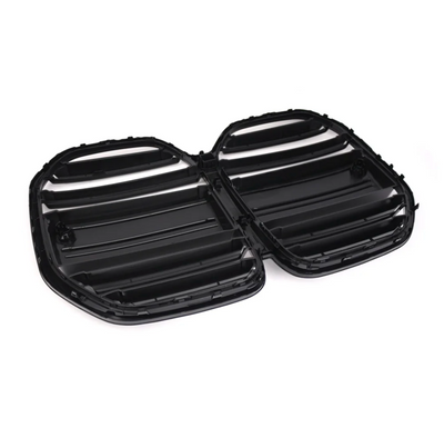 Calandre BMW Série 4 G22 noir brillant - vue de dessus - Becquet Voiture