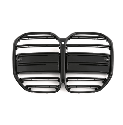 Calandre BMW Série 4 G22 noir brillant - vue de face - Becquet Voiture