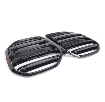 Calandre BMW Série 4 G22 noir brillant - vue rapprochée - Becquet Voiture