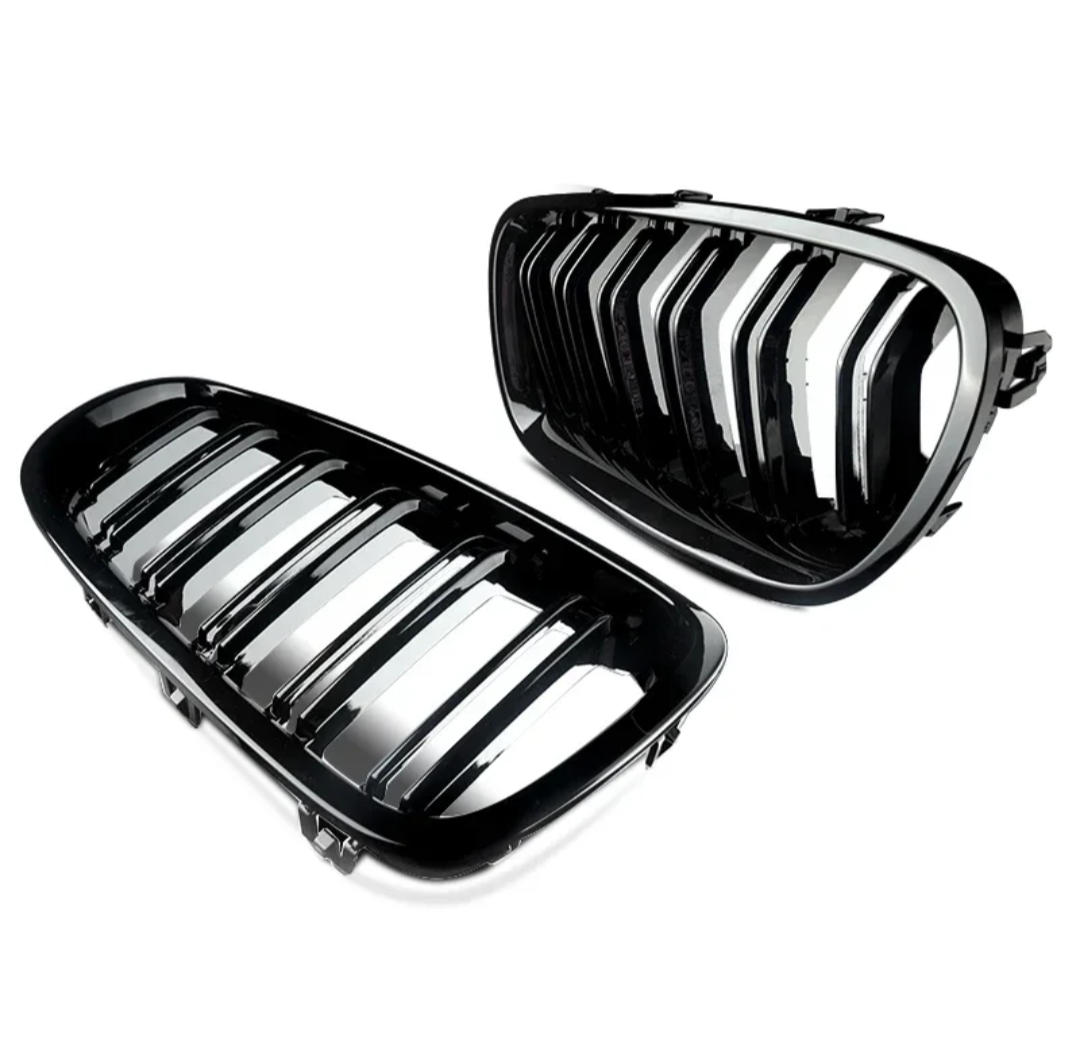 Calandre BMW Série 5 double lame M - vue de face - Becquet Voiture
