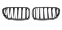 Calandre BMW Série 5 double lame M - vue de trois-quarts - Becquet Voiture