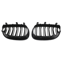 Calandre BMW Série 5 E60 Motorsport noir brillant - vue arrière 2 - Becquet Voiture