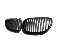 Calandre BMW Série 5 E60 Motorsport noir brillant - vue arrière - Becquet Voiture