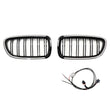 Calandre BMW Série 5 F10 F11 2009-2016 Noir Brillant