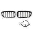 Calandre BMW Série 5 F10 F11 Touring Noir Brillant 2009-2017