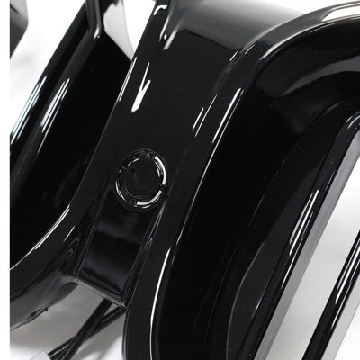 Calandre BMW Série 5 G30 G31 2017-2020 Noir Brillant - en situation - Becquet Voiture