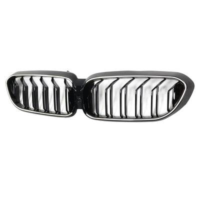 Calandre BMW Série 5 G30 G31 2017-2020 Noir Brillant - installé sur véhicule 2 - Becquet Voiture