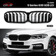 Calandre BMW Série 5 G30 G38 LCI Noir Brillant 2020+