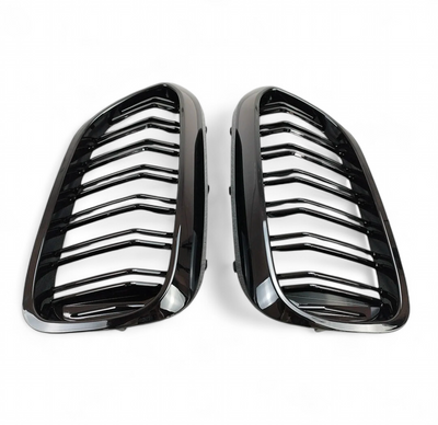 Calandre BMW Série 5 G30 noir brillant - packshot studio 2 - Becquet Voiture