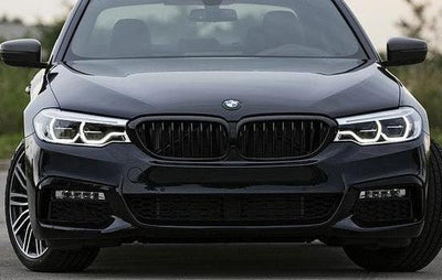 Calandre BMW Série 5 G30 noir brillant - vue de profil - Becquet Voiture