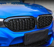 Calandre BMW Série 5 G30 noir diamant