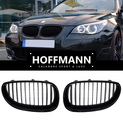 Calandre BMW Série 5 M5 2003-2010 Noir - vue arrière - Becquet Voiture