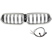 Calandre BMW Série 6 G32 Double Lamelles Noir 2020-2025 - vue arrière 2 - Becquet Voiture