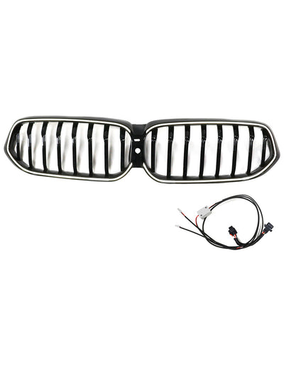 Calandre BMW Série 6 G32 Noir Brillant 2020-2025 - vue de face - Becquet Voiture