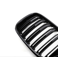 Gloss black BMW 6 Series M6 kidney grille - rear view - Becquet Voiture