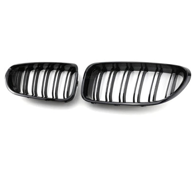 Calandre BMW Série 6 M6 noir brillant - vue de face - Becquet Voiture