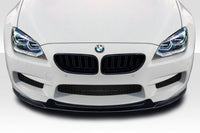 Gloss black BMW 6 Series M6 kidney grille - side view - Becquet Voiture