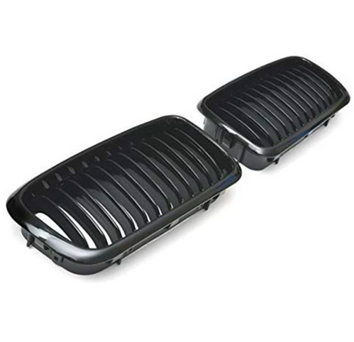 Calandre BMW Série 7 E38 noir brillant - vue arrière - Becquet Voiture