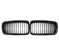Kühlergrill BMW 7er E38 glänzend schwarz - Vorderansicht - Becquet Voiture