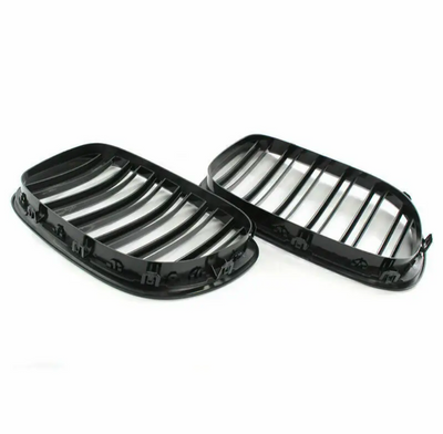 Calandre BMW Série 7 F01 noir brillant - packshot studio - Becquet Voiture
