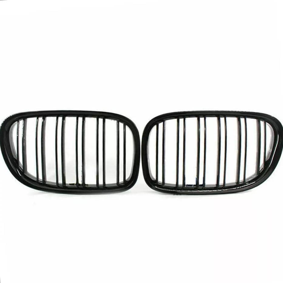 Calandre BMW Série 7 F01 noir brillant - vue de face - Becquet Voiture