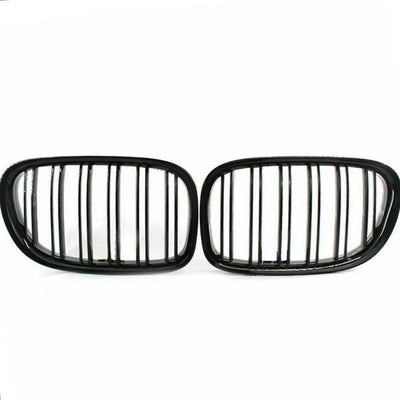 Calandre BMW Série 7 F01 noir brillant - vue de face - Becquet Voiture