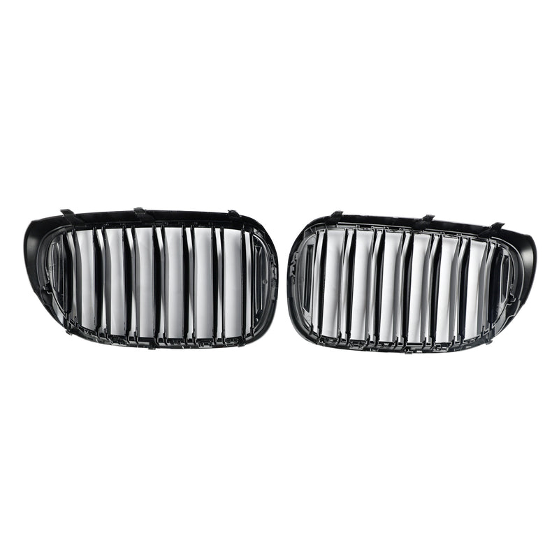 Calandre BMW Série 7 G11 G12 2 Lamelles Noir 2015-2019 - en situation - Becquet Voiture
