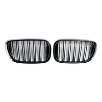 Calandre BMW Série 7 G11 G12 2 Lamelles Noir 2015-2019 - installé sur véhicule 2 - Becquet Voiture