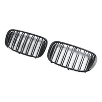 Calandre BMW Série 7 G11 G12 2 Lamelles Noir 2015-2019 - vue de face - Becquet Voiture