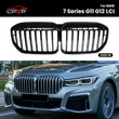 Calandre BMW Série 7 G11 G12 LCI 2020+ Noir Brillant
