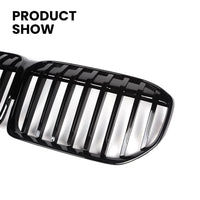 Calandre BMW Série 7 G11 G12 LCI 2020+ Noir Brillant - vue de trois-quarts - Becquet Voiture