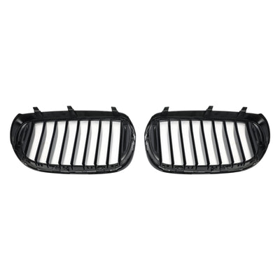 Calandre BMW Série 7 G11 G12 Noir Brillant 2016-2018 - en situation - Becquet Voiture