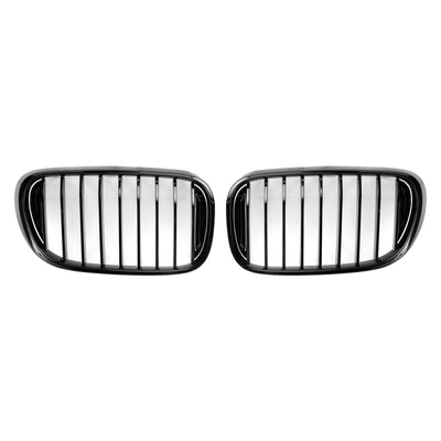 Calandre BMW Série 7 G11 G12 Noir Brillant 2016-2018 - installé sur véhicule 2 - Becquet Voiture