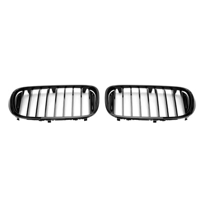 Calandre BMW Série 7 G11 G12 Noir Brillant 2016-2018 - vue de dessus - Becquet Voiture