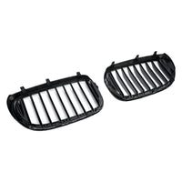 Kühlergrill BMW 7er G11 G12 Schwarz glänzend 2016–2018 - Vorderansicht 2 - Becquet Voiture