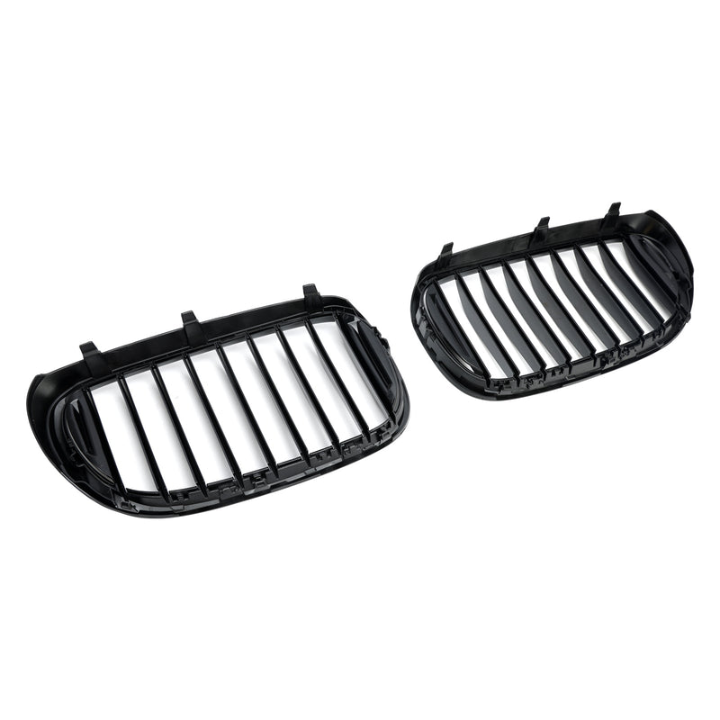 Kühlergrill BMW 7er G11 G12 Schwarz glänzend 2016–2018 - Vorderansicht 2 - Becquet Voiture