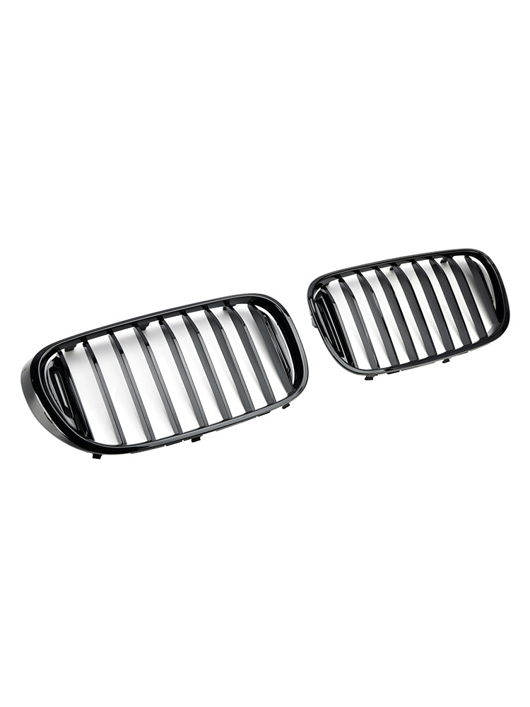 Calandre BMW Série 7 G11 G12 Noir Brillant 2016-2018 - vue de face - Becquet Voiture