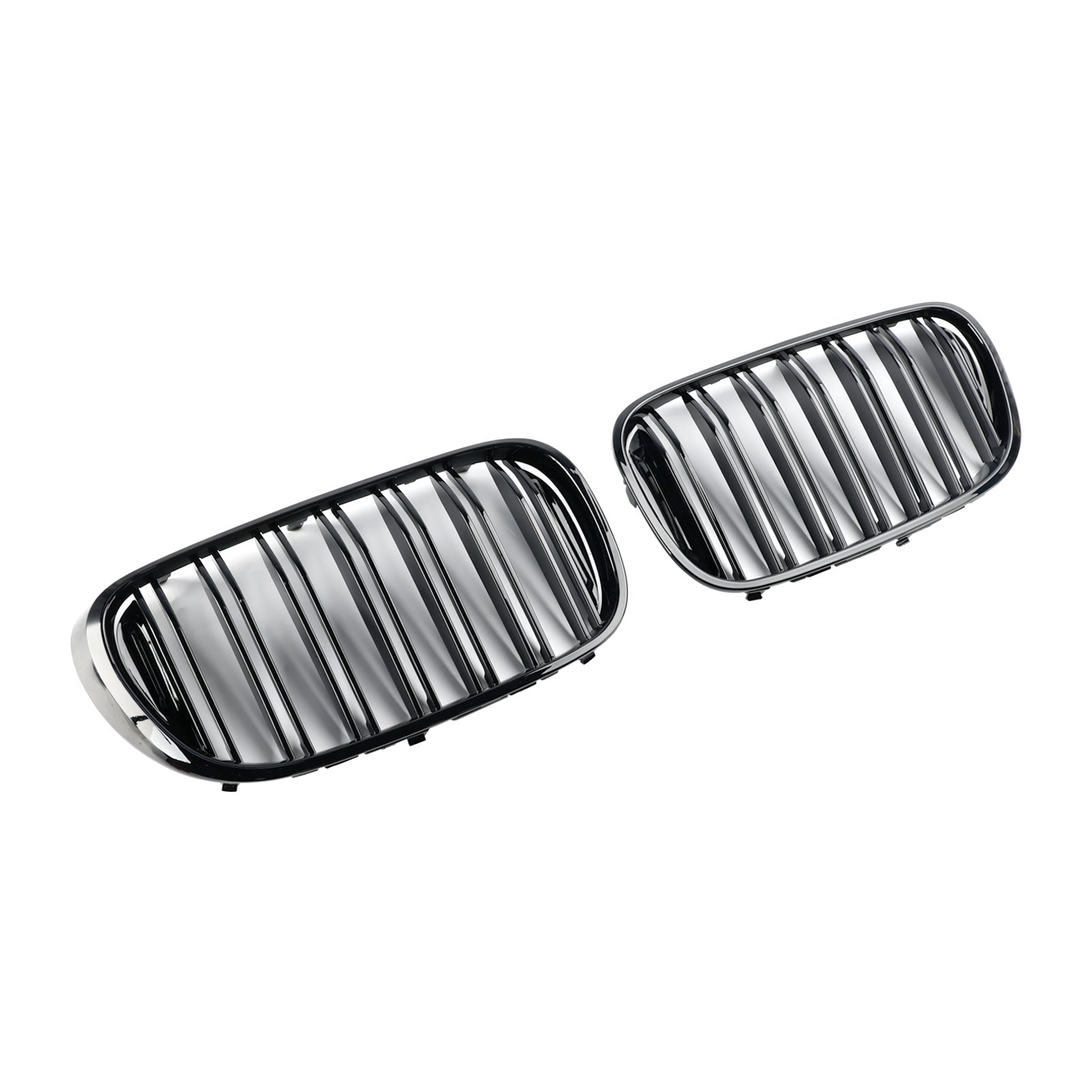 Calandre BMW Série 7 G11 G12 Pré-LCI Noir Brillant 2015-2019 - vue de face - Becquet Voiture