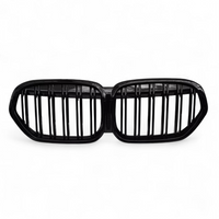 Kühlergrill BMW X1 F48 glänzend schwarz - Montagedetail - Becquet Voiture