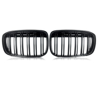 Kühlergrill BMW X1 F48 glänzend schwarz - Vorderansicht - Becquet Voiture
