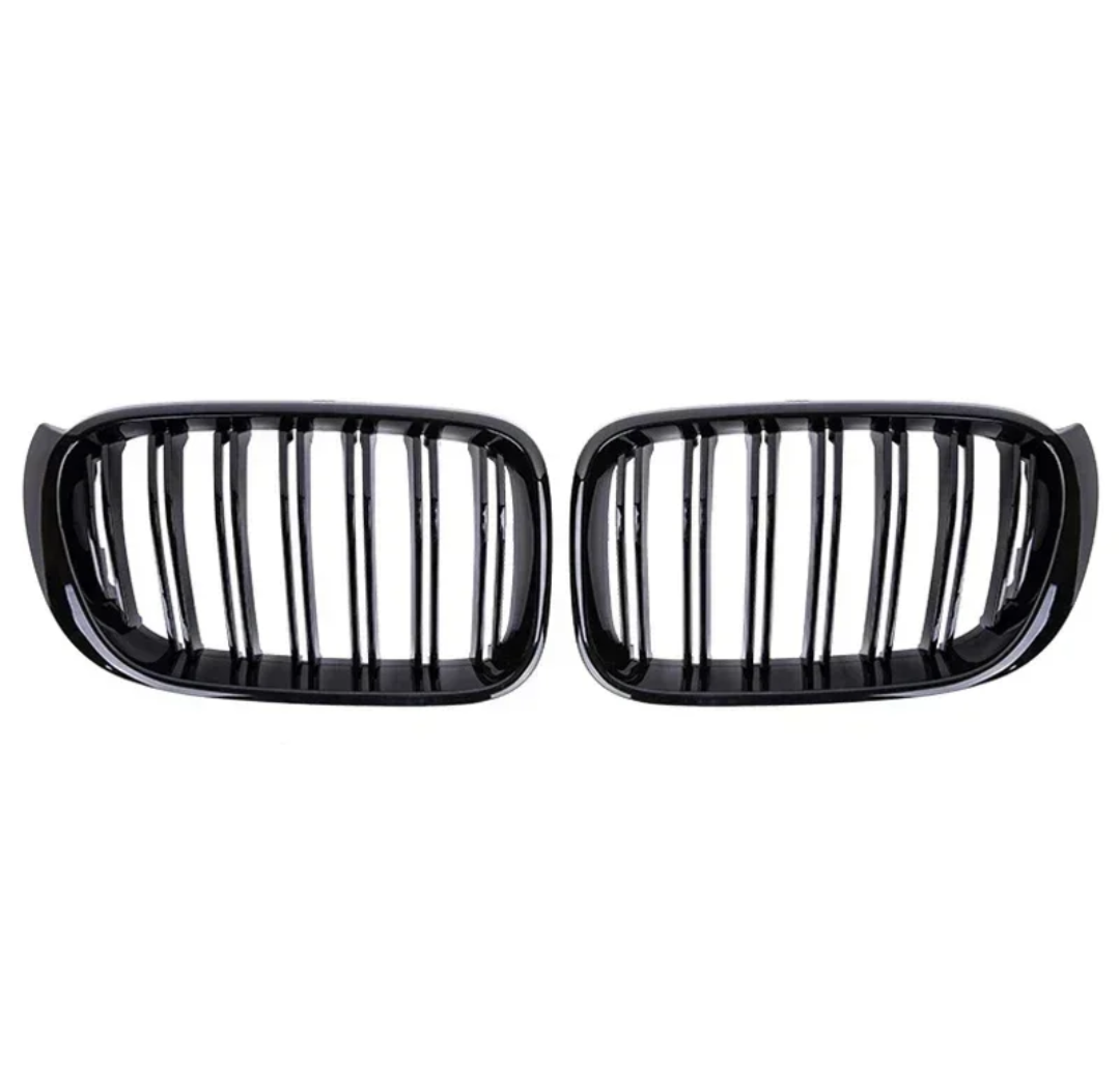 Calandre BMW X3 F25 noir brillant - vue de face - Becquet Voiture