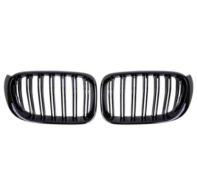 Calandre BMW X3 F25 noir brillant - vue de face - Becquet Voiture