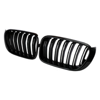 Gloss Black Kidney Grille for BMW X3 F25 / X4 F26 2014–2017 - fitted on vehicle 2 - Becquet Voiture